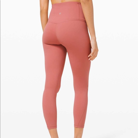 lululemon athletica Pants - Lululemon Rose 23” Cropped Align high rise Leggings